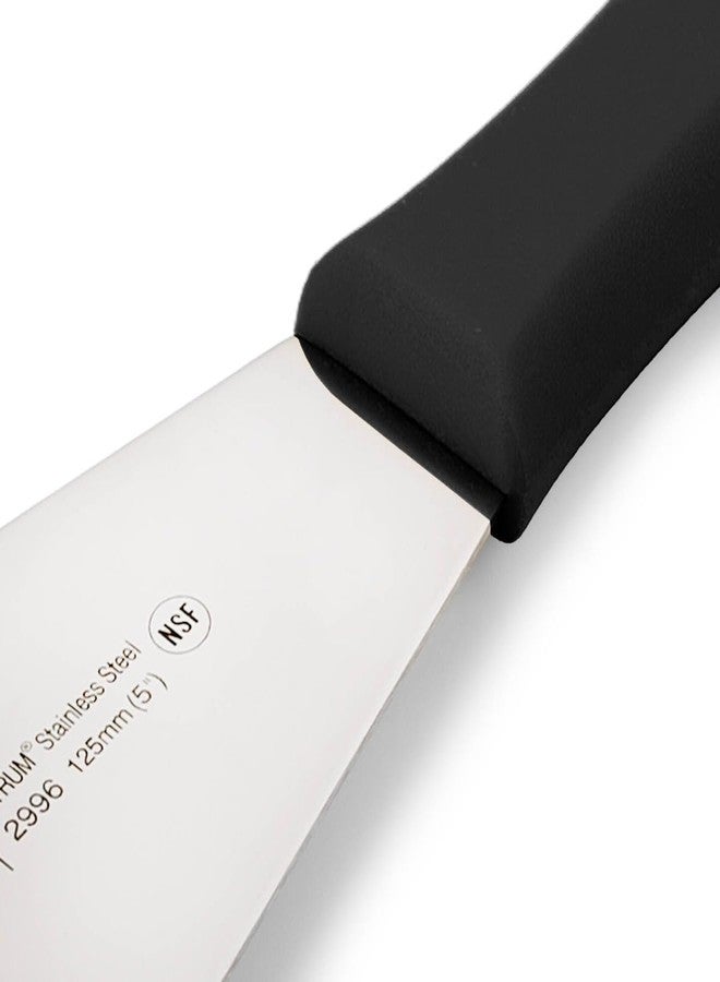 أركوس ملعقة مطبخ أركوس 299625 سلسلة 2900 - شفرة من الفولاذ المقاوم للصدأ نيتروم، 125 × 90 مم (4.92 × 3.54 بوصة) - مقبض من البولي بروبيلين، لون أسود - Image 4